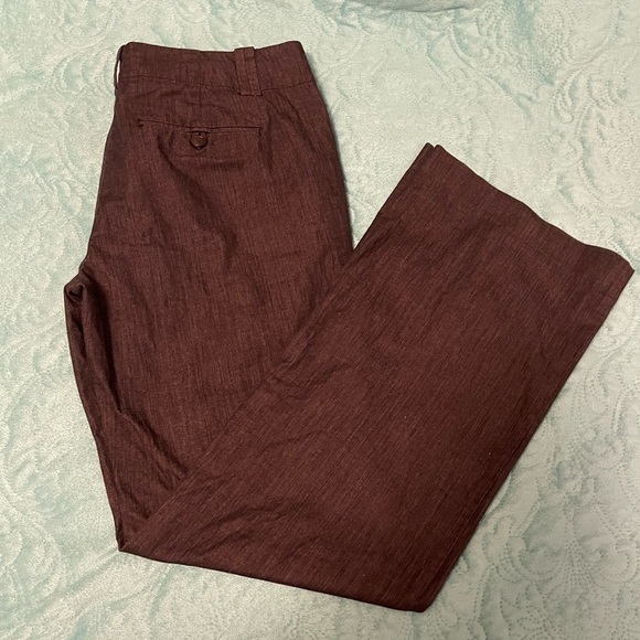 Ann Taylor Loft Women's Blue MARISA Trousers Size 6Petite 4 pocket low rise - Picture 1 of 11